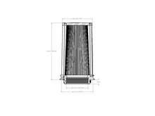 画像をギャラリービューアに読み込む, aFe Momentum Intake Replacement Air Filter w/ D2 Dura-Dry Media 3-1/2in F x5in B x4-3/4in T x9inH