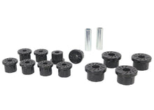 画像をギャラリービューアに読み込む, Whiteline 1986-1995 Suzuki Samurai Front Leaf Spring Eye And Shackle Bushings