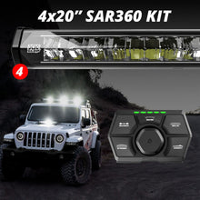 画像をギャラリービューアに読み込む, XK Glow SAR360 Light Bar Kit Emergency Search and Rescue Light System (4) 20In