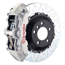 画像をギャラリービューアに読み込む, Brembo 02-05 996 GT2 Front GT BBK 6 Piston Cast 380x32 2pc Rotor Slotted Type3-Silver