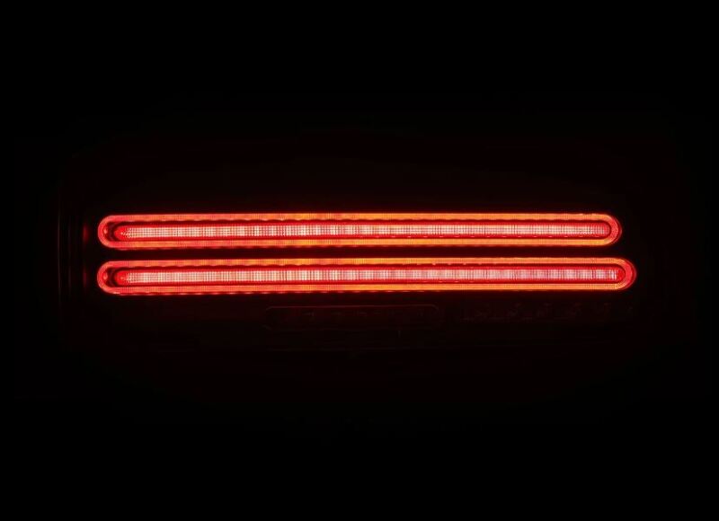 AlphaRex 23-25 Nissan Z Nova-Series Twin-Loop Style Prismatic LED Tail Lights - Black