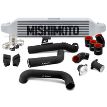 画像をギャラリービューアに読み込む, Mishimoto 2022+ Honda Civic 1.5T Intercooler Kit - Silver Intercooler - Black Pipes