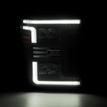 画像をギャラリービューアに読み込む, AlphaRex 17-19 Ford F-250/350/450 SD NOVA-Series LED Proj Headlights Bk w/Actv Light SeqSig &amp; SBDRL