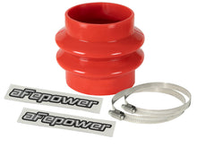 画像をギャラリービューアに読み込む, aFe Magnum FORCE Intake Coupling Kit (3-1/8 IN ID to 3 IN x 3-1/2 IN L) Straight Bellow- Red