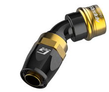 画像をギャラリービューアに読み込む, GReddy PRO/SPEC 45 Degree Quick Release Hose End Black/Gold