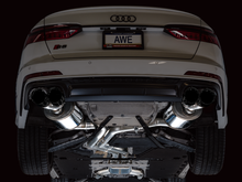 画像をギャラリービューアに読み込む, AWE Tuning 19-23 Audi C8 S6/S7 2.9T V6 AWD Touring Edition Exhaust - Diamond Black Tips