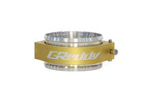 画像をギャラリービューアに読み込む, GReddy 3.5 Inch Gold Anodized Aluminum Boost Tube Clamp Set