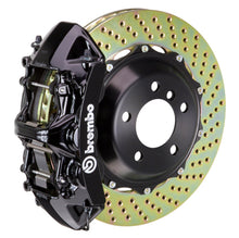 画像をギャラリービューアに読み込む, Brembo 08-14 WRX/15-21 WRX Front GT BBK 4 Piston Cast 2pc 355x32 2pc Rotor Drilled-Black