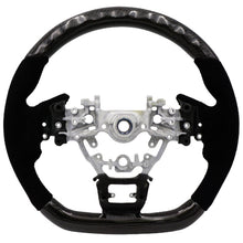 画像をギャラリービューアに読み込む, BLOX Racing 22+ Subaru Carbon/Alcantara Steering Wheel Black Stitching