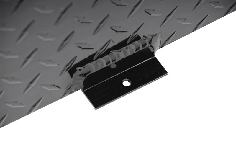 Dee Zee Universal Tanks - Wedge Rectangle Black Tread Aluminum