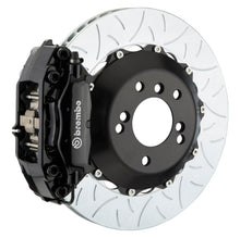 画像をギャラリービューアに読み込む, Brembo 12-16 991.1 C2/C4 (Excl. PCCB) Rr GT BBK 4 Piston Cast 345x28 2pc Rotor Slotted Type3-Black