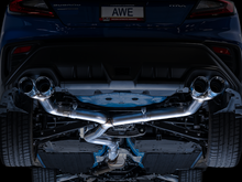 画像をギャラリービューアに読み込む, AWE Tuning 2022+ VB Subaru WRX Track Edition Exhaust - Chrome Silver Tips