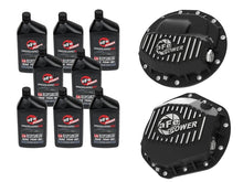 画像をギャラリービューアに読み込む, aFe Power Front/Rear Diff Cover Kit w/ Oil 13-18 Dodge L6 Trucks (AAM 9.25-12 &amp; AAM 11.5/12-14)