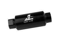画像をギャラリービューアに読み込む, Aeromotive In-Line Fuel Filter 40-M Stainless Mesh Element ORB-10 Port (Bright-Dip Black) 2in. OD