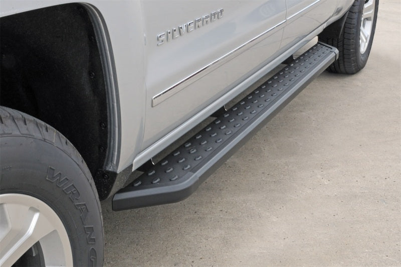 Dee Zee 99-23 Chevrolet/GMC/Dodge/Ford Full Size Running Board CrewCab Truck Board (Blk Trim)