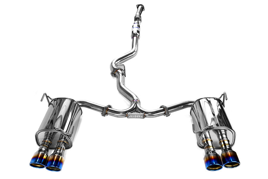 Invidia 11+ STI/WRX Sedan Only 76mm Q300 Titanium Tip Cat-back Exhaust