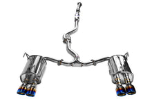 画像をギャラリービューアに読み込む, Invidia 11+ STI/WRX Sedan Only 76mm Q300 Titanium Tip Cat-back Exhaust