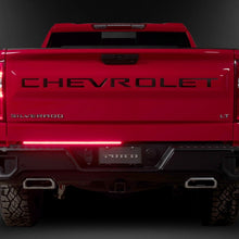 画像をギャラリービューアに読み込む, Putco 23-24 GMC Canyon 48In Direct Fit Red Blade Kit Tailgate Bars