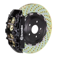 画像をギャラリービューアに読み込む, Brembo 00-06 Suburban/Yukon XL Fr GT BBK 6Pis Cast 2pc 380x34 2pc Rotor Drilled-Black