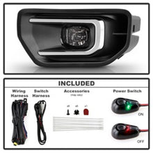 画像をギャラリービューアに読み込む, Spyder 24-26 Ford Ranger OEM Full LED Fog Lights w/Switch - Clear (FL-FR24-LED-C)