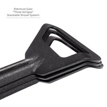 画像をギャラリービューアに読み込む, Go Rhino Xventure Gear Sharktooth Stackable Shovel - Textured Black