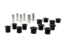 画像をギャラリービューアに読み込む, Whiteline 1999 Ford F-250 Spring - Eye Front/Rear And Shackle Bushing