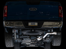 画像をギャラリービューアに読み込む, AWE 21-25 Ford F150 (14th Gen Reg Cab) Cat-Back Exhaust - 4.5in Dual Side Exit Diamond Black Tips