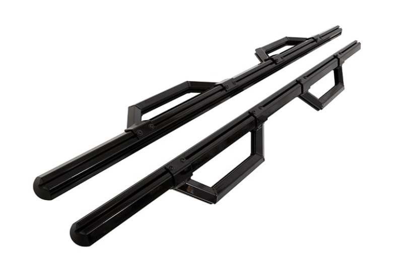 Dee Zee 99-23 Chevrolet/GMC/Dodge/Ford Full Size Truck Hex Series - Crew Cab Side Steps (Blk)
