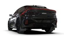 画像をギャラリービューアに読み込む, Rally Armor 25-26 Kia EV6 Base Light/GT/GT-Line Black Mud Flap - Metallic Black Logo