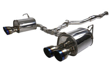画像をギャラリービューアに読み込む, Invidia 15+ Subaru STI 4Dr Q300 Single Layer Titanium Burnt Quad Tip Cat-Back Exhaust