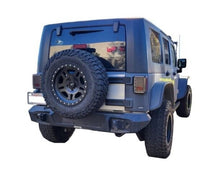 画像をギャラリービューアに読み込む, Go Rhino 07-18 Jeep Wrangler JK/JKU Trailline Rear Full Width Bumper - Tex. Blk