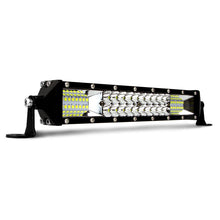 画像をギャラリービューアに読み込む, XK Glow 2-in-1 LED Light Bar w/ Pure White and Hunting Green Flood and Spot Work Light 10In