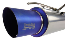 画像をギャラリービューアに読み込む, Invidia 08-14 WRX/STi 4 Door 80mm Single Outlet Full Titanium Cat-Back Exhaust