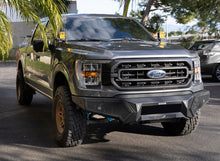 画像をギャラリービューアに読み込む, Go Rhino 21-23 Ford F-150 (4dr) Element Front Bumper w/ Fixed Light Bar Mount - Tex. Blk