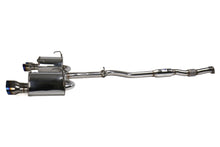 画像をギャラリービューアに読み込む, Invidia 15+ Subaru STI 4Dr Q300 Single Layer Titanium Burnt Quad Tip Cat-Back Exhaust