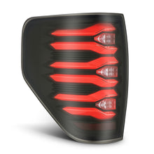 画像をギャラリービューアに読み込む, AlphaRex 09-14 Ford F150 LUXX LED Taillights - Black/Red Housing