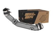 画像をギャラリービューアに読み込む, K&amp;N 20-22 Hyundai Veloster N 2.0L L4 Aluminum Charge Pipe Kit - Gunmetal Gray