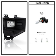 画像をギャラリービューアに読み込む, Spyder 17-19 Ford F250/F350 SD OEM Style LED Right Fog Light w/Switch - Clear (FL-FF25017-L)