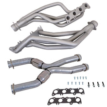 画像をギャラリービューアに読み込む, BBK 86-04 Ford Mustang Coyote Swap 1-3/4in Long Tube Headers w/High Flow Catted X-Pipe (Ti Ceramic)