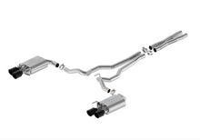 画像をギャラリービューアに読み込む, Ford Racing 2024 Mustang 5.0L Sport Active Cat-Back Exhaust - Black Tip