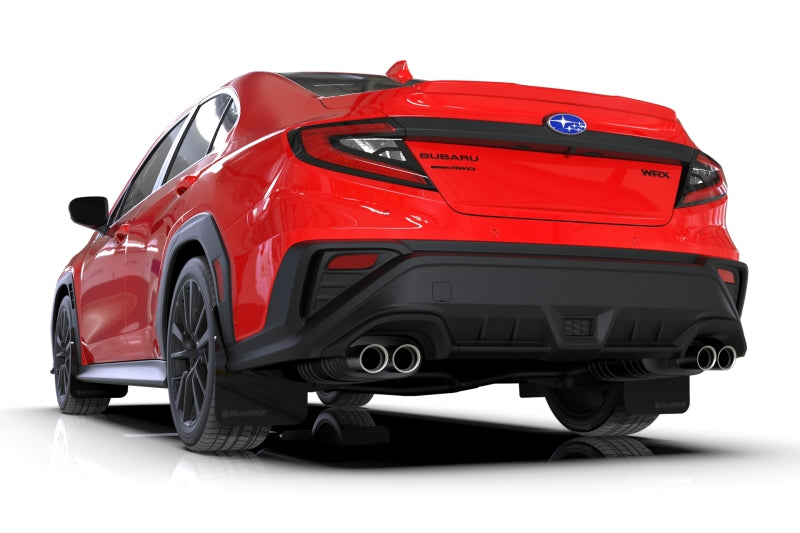 Rally Armor 22-26 Subaru WRX Black UR Mud Flap Altered Font Met. Blk Logo