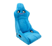 画像をギャラリービューアに読み込む, NRG Prisma Lab Reclinable Bucket Racing Seat - Pair (Blue)
