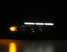 画像をギャラリービューアに読み込む, AlphaRex 18-20 Ford Mustang NOVA LED Proj Headlights Alpha-Black w/Activ Light/Seq Signal/Switch DRL