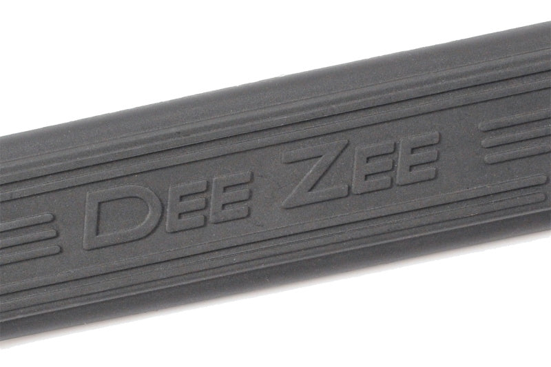 Dee Zee Universal Tubes - 3In Round Universal - Black Steel ExtCab