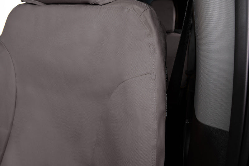 Covercraft 21-24 Toyota Sienna Polycotton SeatSaver Custom Front Row Seat Covers - Misty Grey