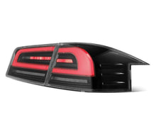 画像をギャラリービューアに読み込む, AlphaRex 12-21 Tesla Model S LUXX-Series LED Tail Lights - Black/Red
