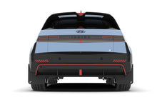 画像をギャラリービューアに読み込む, Rally Armor 25-26 Hyundai Ioniq 5 N Black UR Mud Flap Light Blue Battery Logo