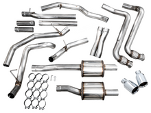 画像をギャラリービューアに読み込む, AWE Tuning 25+ RAM 1500 3.0TT 0FG Cat-Back Touring Exhaust - Chrome Silver Tips