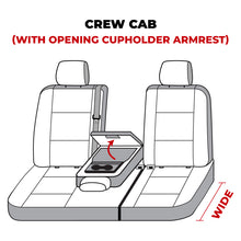 画像をギャラリービューアに読み込む, Covercraft 19-24 Dodge Ram 1500 Carhartt SeatSaver Custom Second Row Seat Covers - Gravel