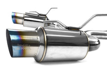 画像をギャラリービューアに読み込む, Invidia 08-11 STi Hatch / 11 WRX Hatch Dual N1 Single Layer Titanium Tipped Cat-back Exhaust